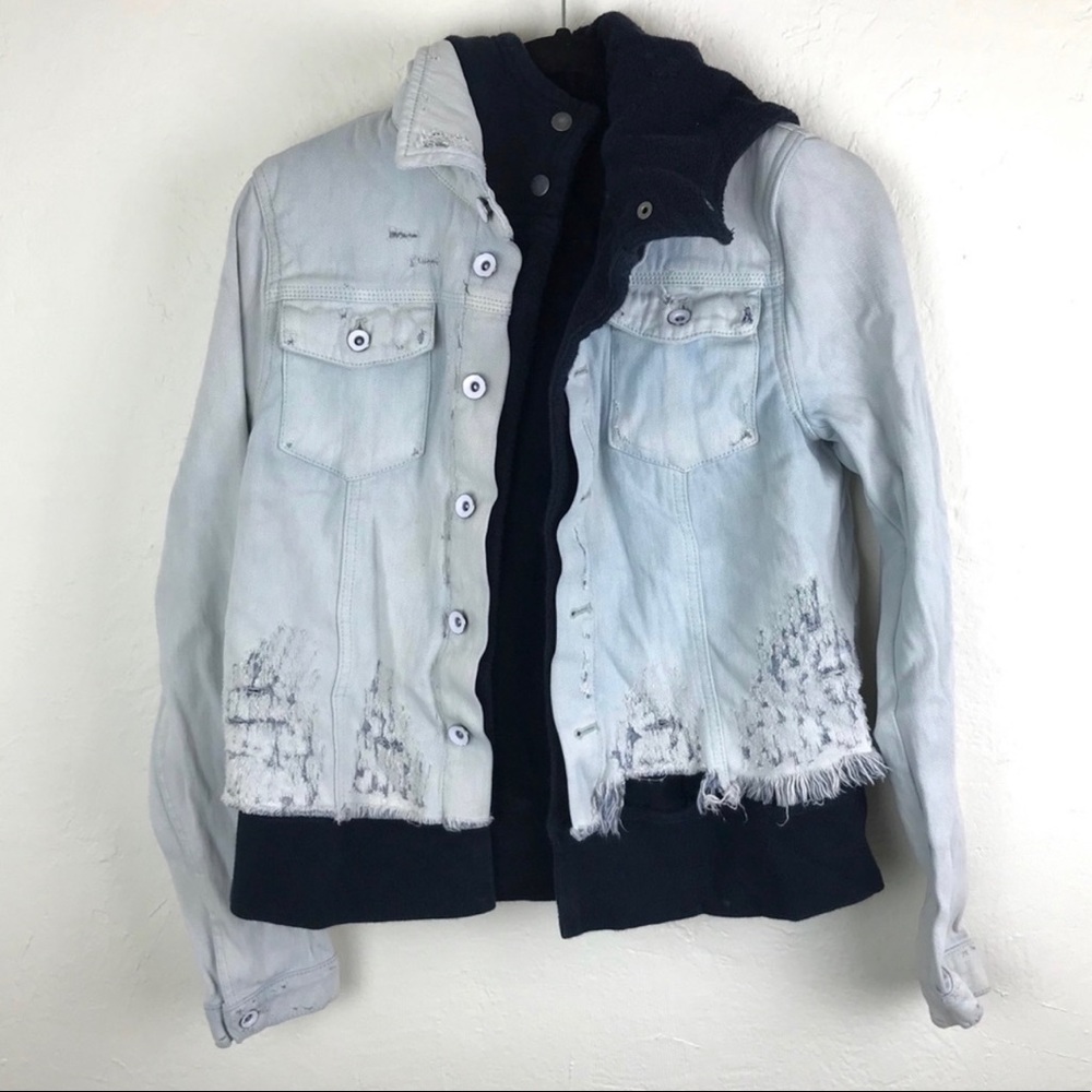 FREE PEOPLE LAYER DENIM JACKET